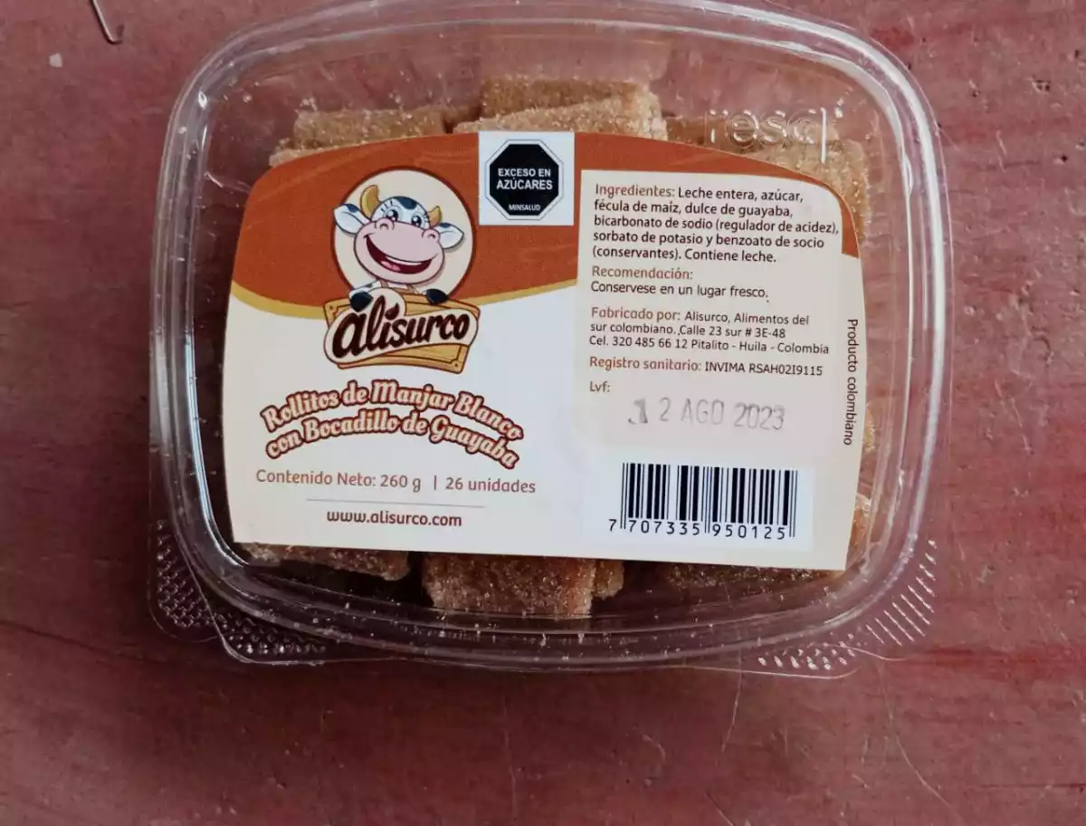 ROLLITO DE MANJAR BLANCO ALISURCO 26
