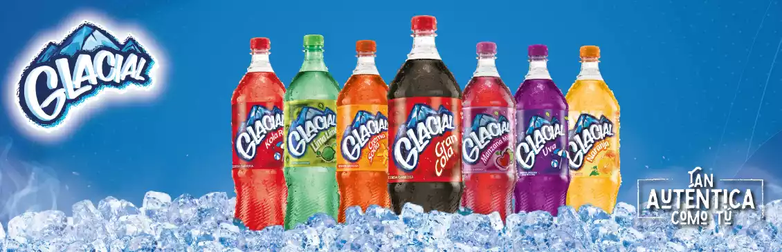GASEOSA GLACIAL SURTIDA 400ML X18 a 21,500.00 Comprelo a domicilo