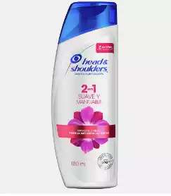 SHAMPOO HEAD & SHOULDERS SUAVE Y MANEJABLE 180ML