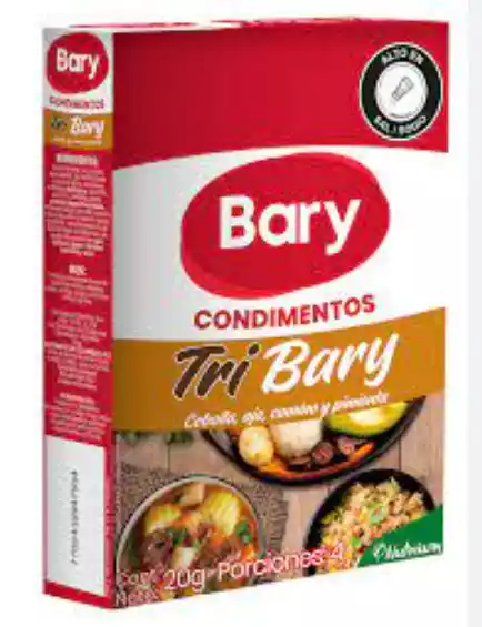 CONDIMENTO TRIBARY 20G
