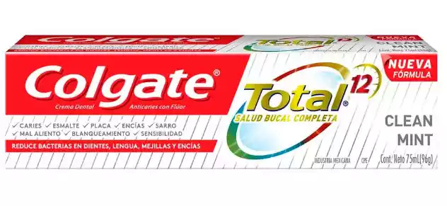 CREMA DENTAL COLGATE TOTAL 12 CLEAN MINT 75ML