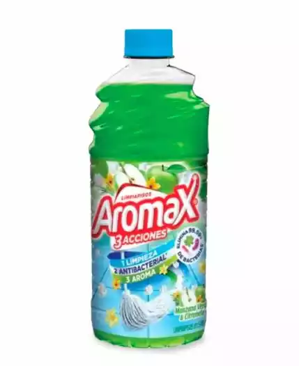 LIMPIAPISOS AROMAX 3ACCIONES MANZANA VERDE Y CITRONELA 500ML