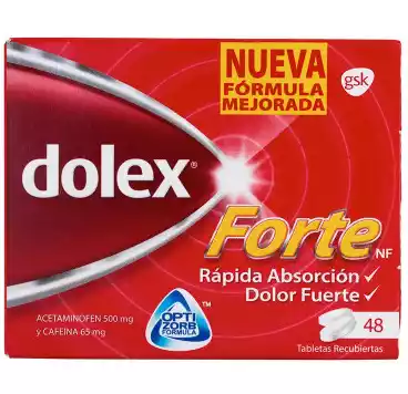 DOLEX FORTE GSK NUEVA FORMULA
