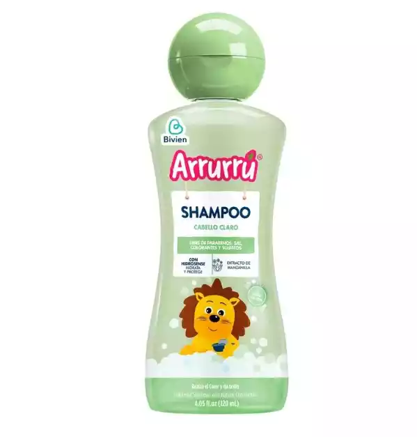 SHAMPOO ARRURRU CABELLO CLARO 120ML