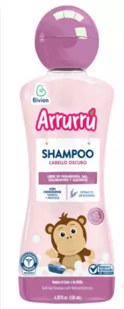 SHAMPOO ARRURRU CABELLO OSCURO 120ML