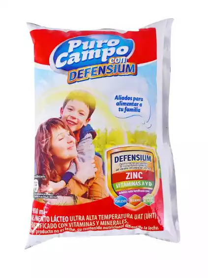 LECHE PURO CAMPO MENTERA 800ML