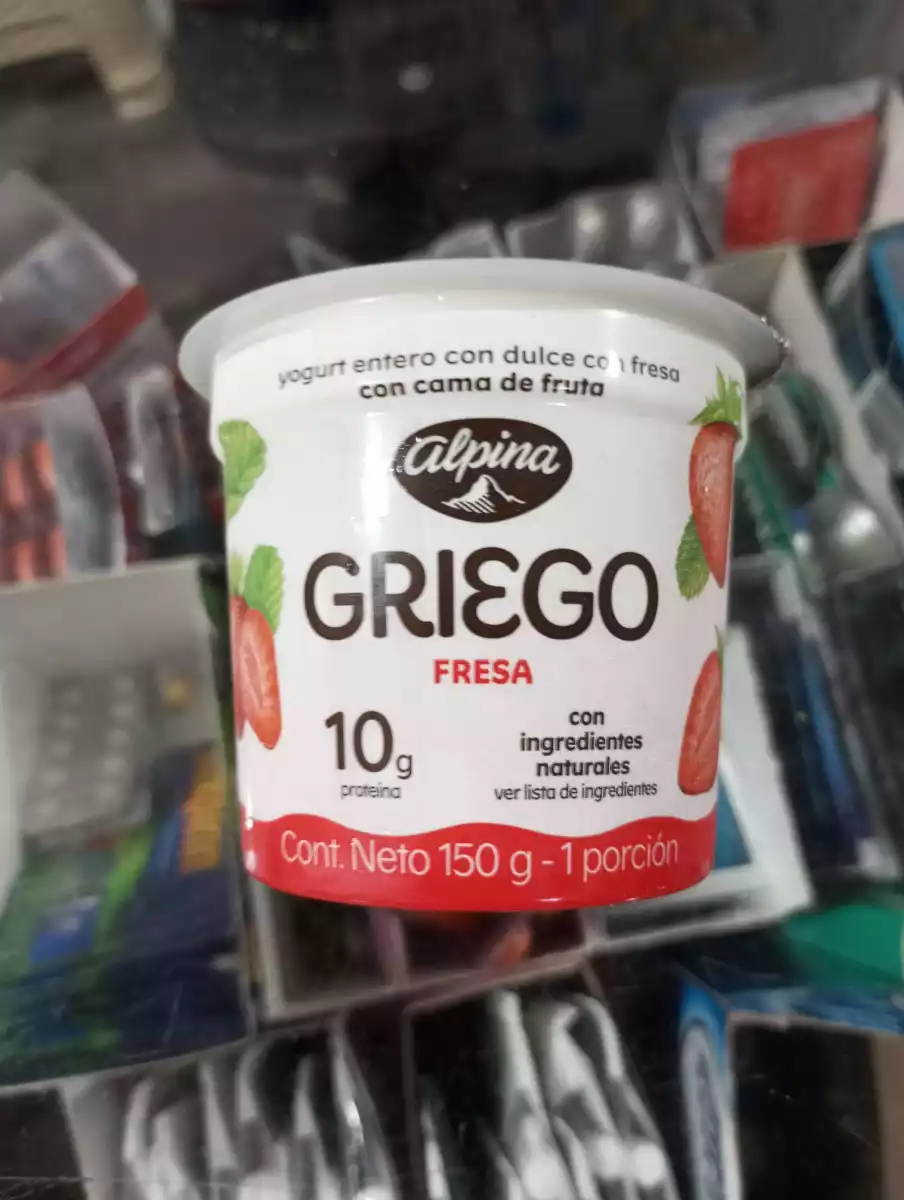 YOGUEET GRIEGO  ALPINA FRESA 150G
