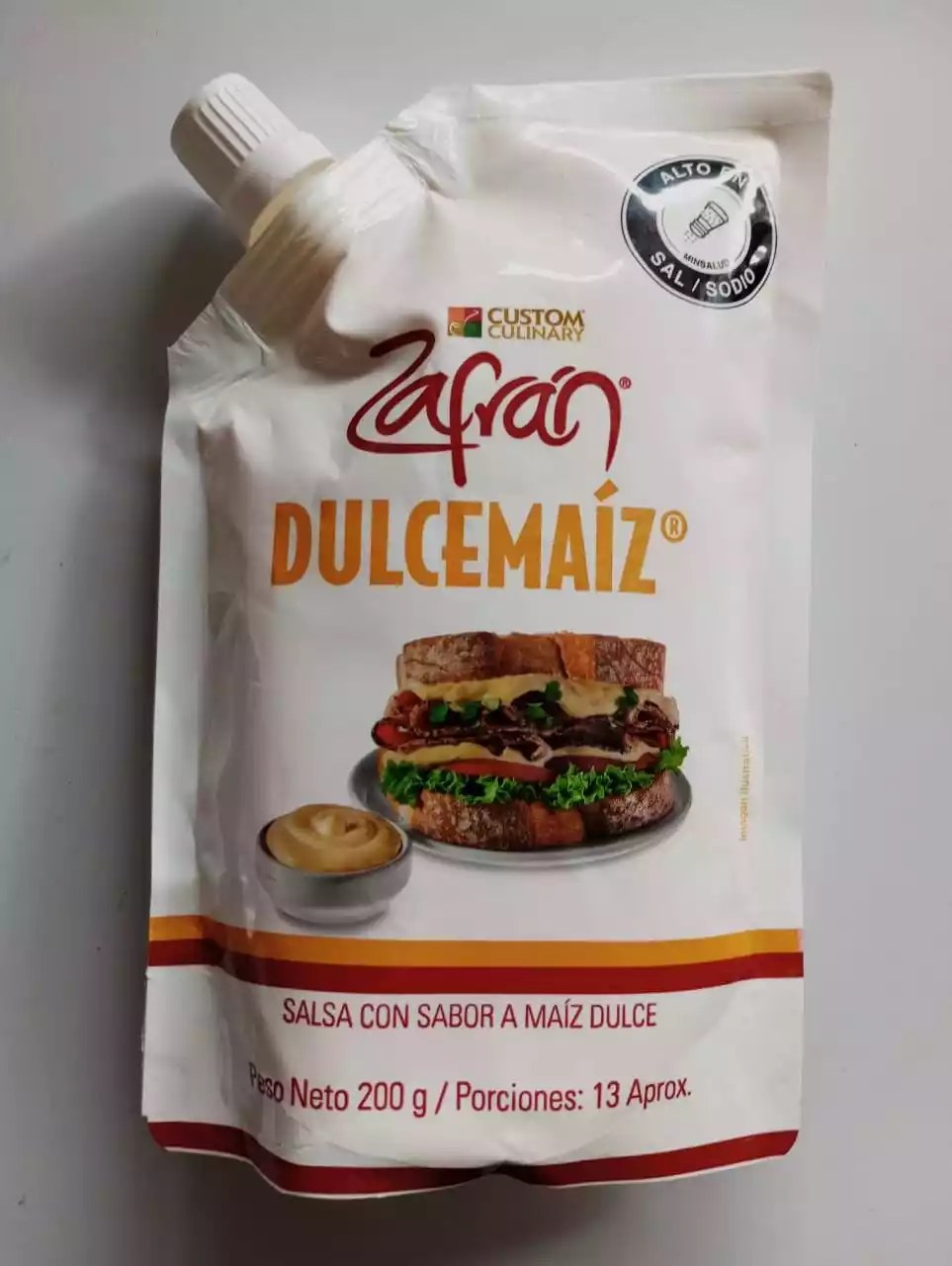 SALSA DULCEMAIZ ZAFRAN 200G