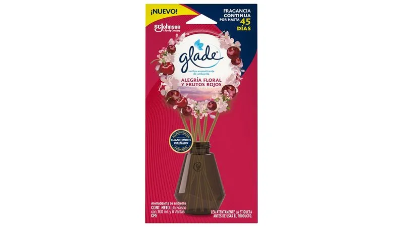 VARITA GLADE FRUTOS ROJOS 60 ML