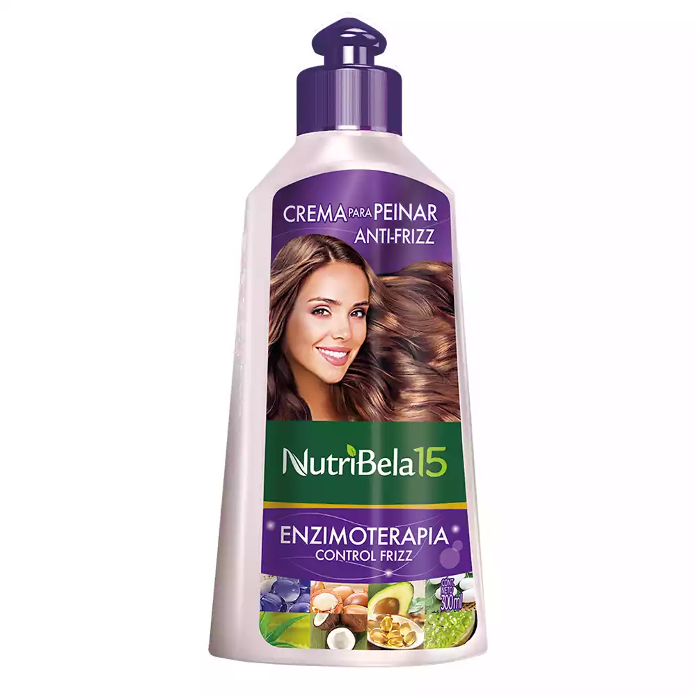 NUTRIBELA 15 ENZIMOTERAPIA CONTROL FRIZZ 300ML