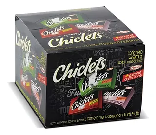 CHICLETS ADAMS 100UN 280G