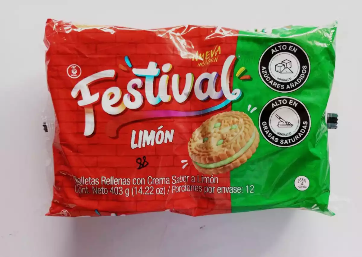 GALLETA FESTIVAL LIMON 12 PAQUETE X4