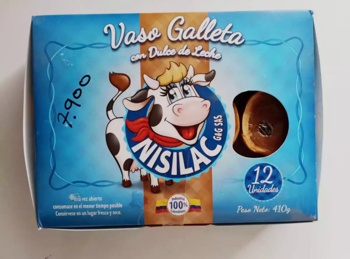 VASO GALLETA NISILAC PAQUETE 12