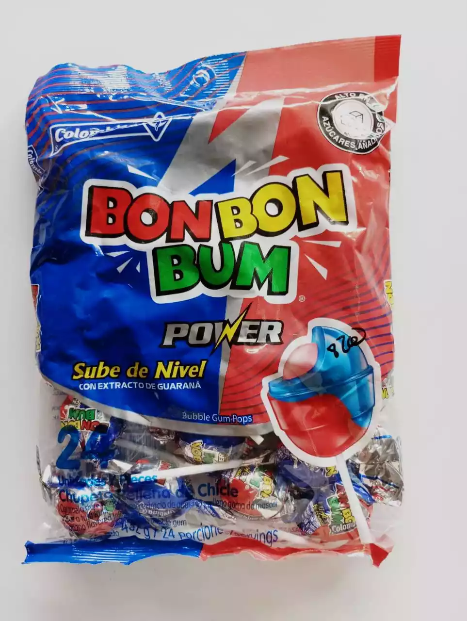 BONBON BUM POWER PAQUETE 24