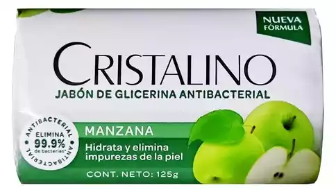 JABON CRISTALINO MANZANA 125G