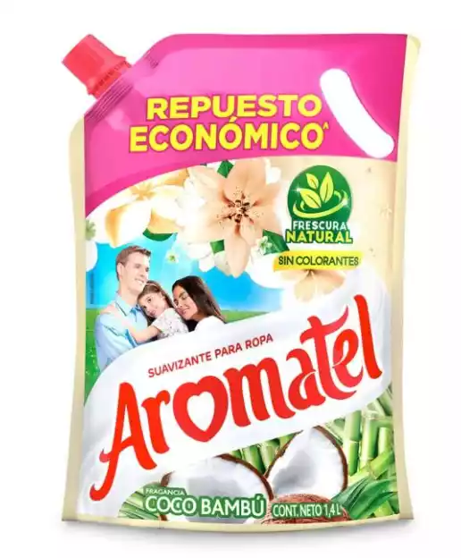 SUAVIZANTE AROMATEL COCO BAMBU 1400ML