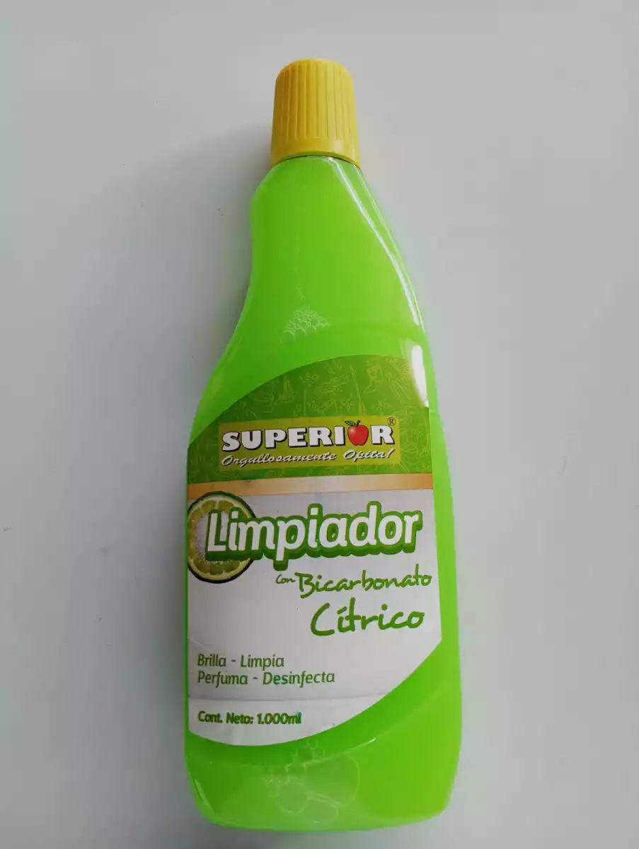 LIMPIA PISOS SUPERIOR BICARBONATO CITRICO 1000ML