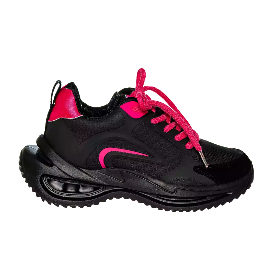 585 BLACK FUCHSIA WOMEN'S TENNIS TL 37