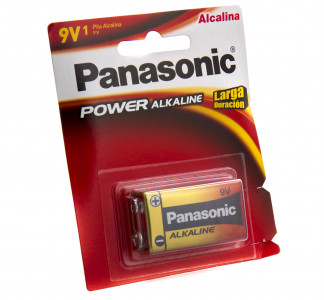P. PILA 9V  6LR61/1B BLISTER PANASONIC